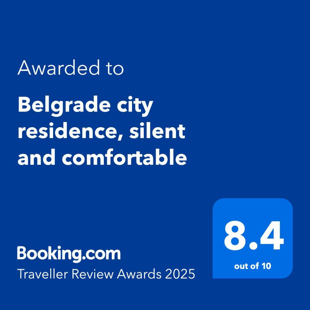 Belgrade City Residence, Silent And Comfortable Kültér fotó